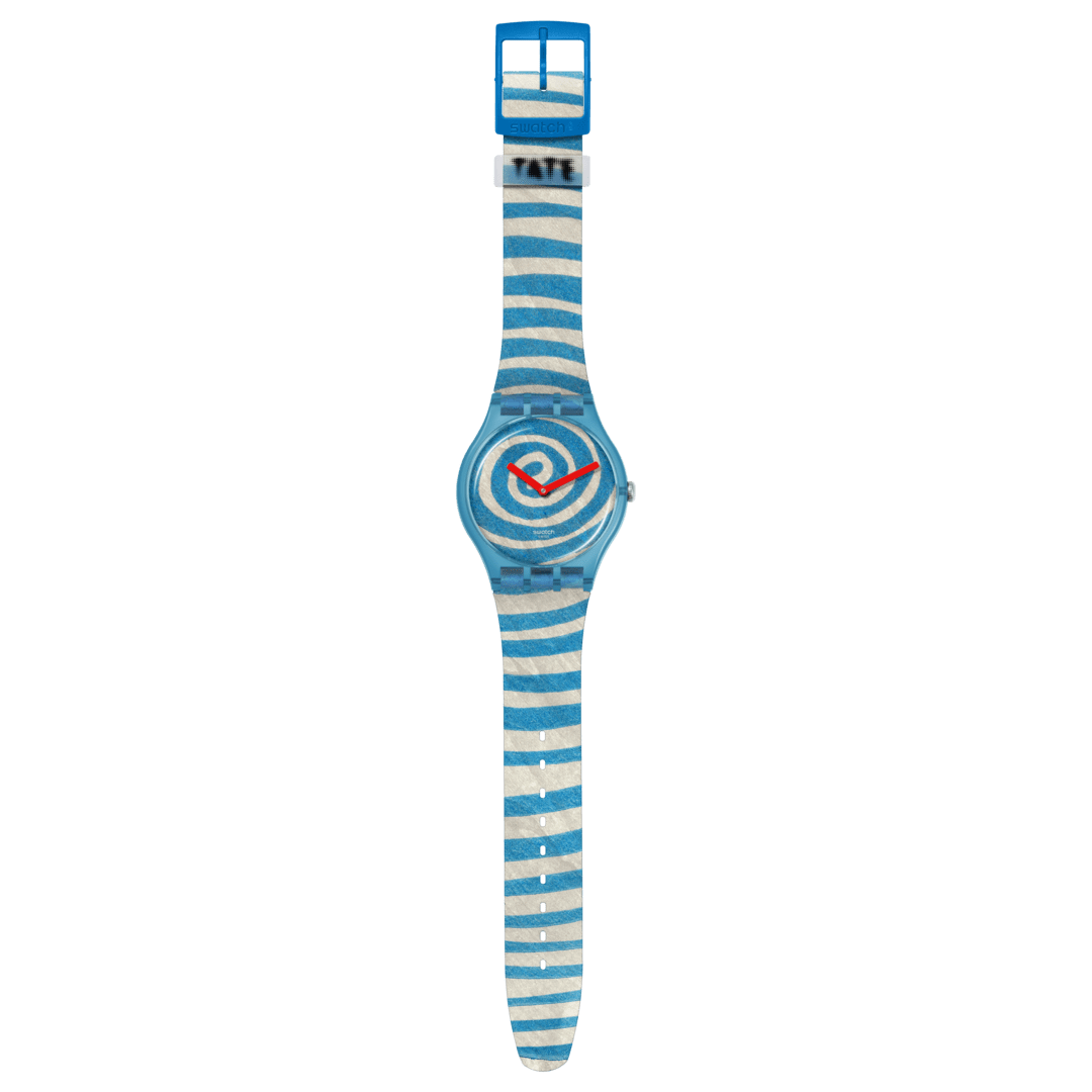 SWATCH x Tate Bourgeois's Spirals 41mm