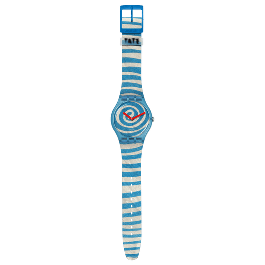 SWATCH x Tate Bourgeois's Spirals 41mm
