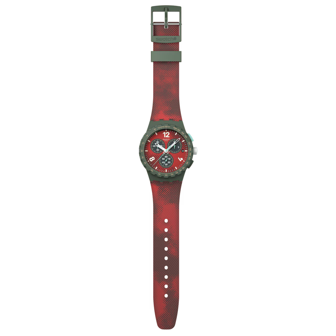 SWATCH Crimson Foliage 42mm