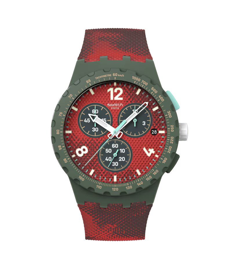 SWATCH Crimson Foliage 42mm