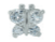 848s clear crystal butterfly