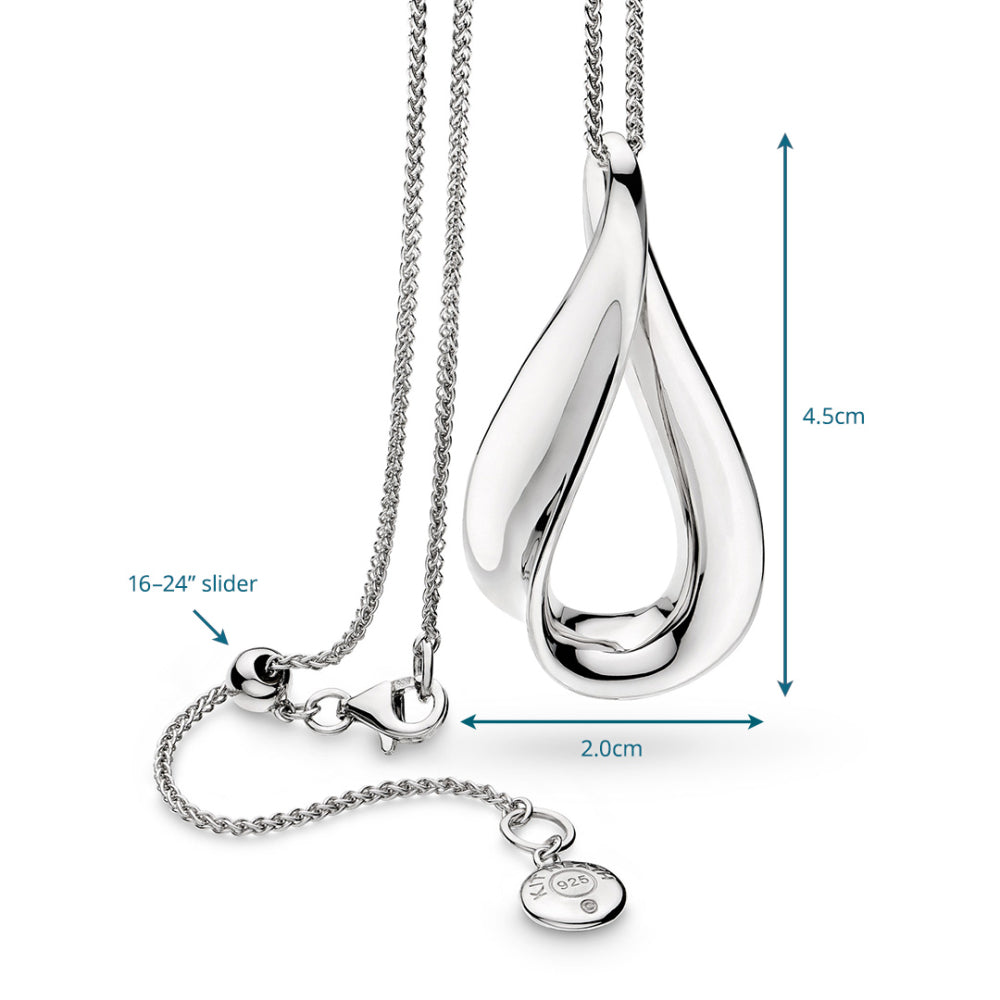Serenity Loop Grande Slider 16-24cm Necklace