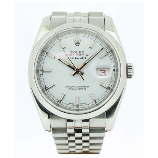 Men's Steel DateJust 36 116200
