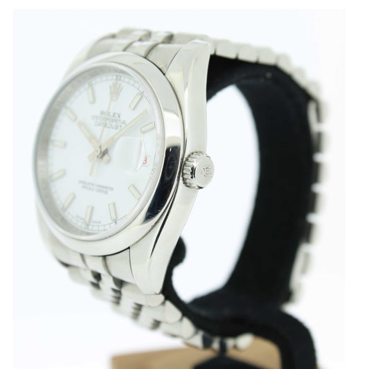 Men's Steel DateJust 36 116200