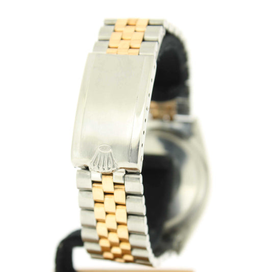 Men's Bi-Metal Rose Gold and Steel DateJust 1601