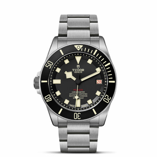 PELAGOS LHD 42mm | Titanium Case Black Dial