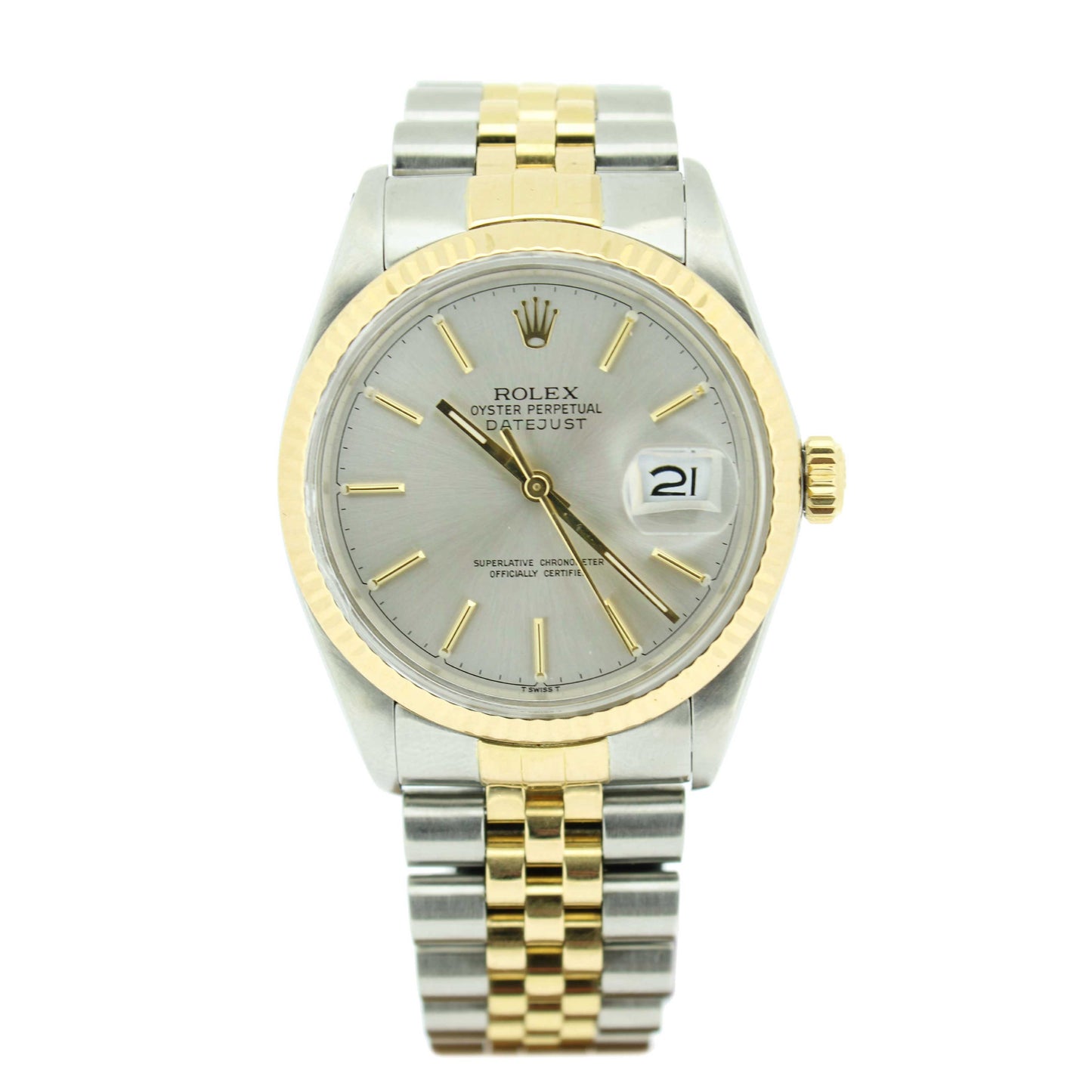 Men's Bi-Metal DateJust 16013