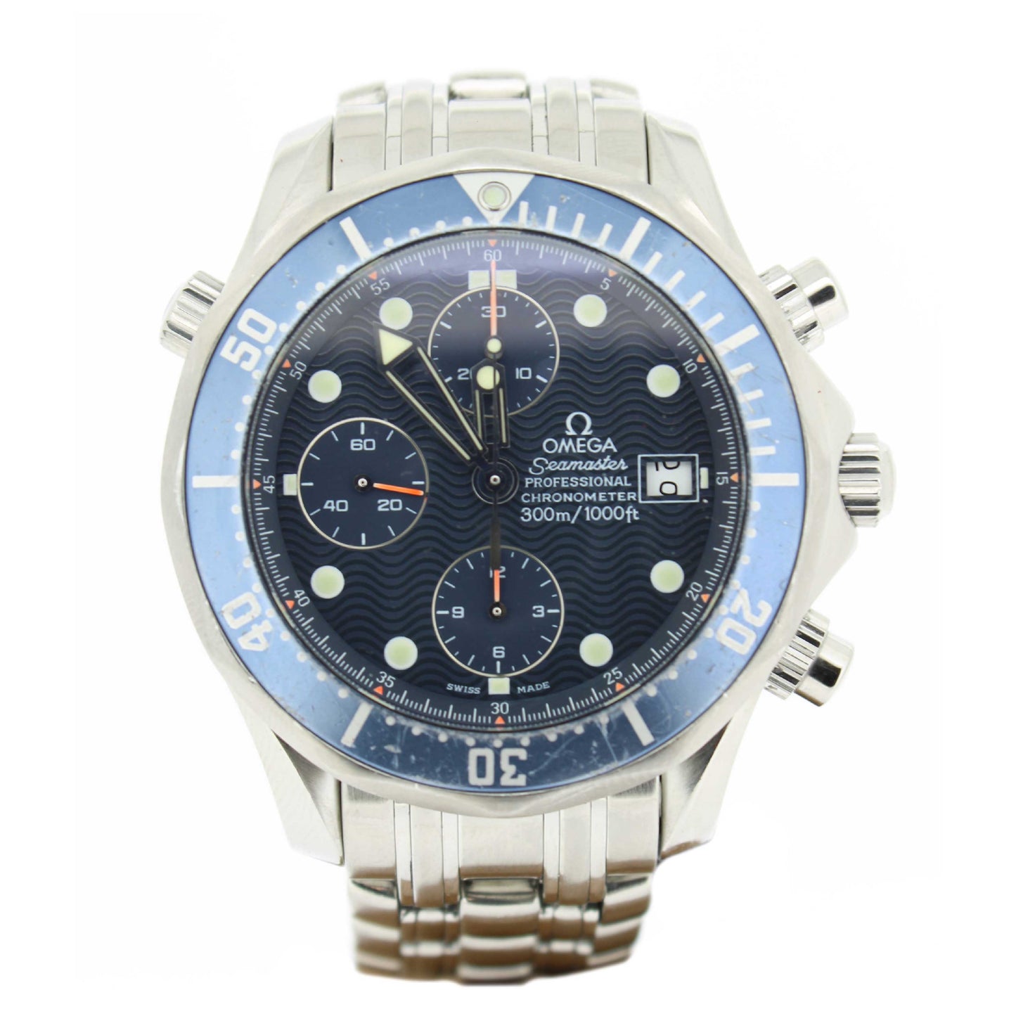 Mens Steel Seamaster Chrono 259980000