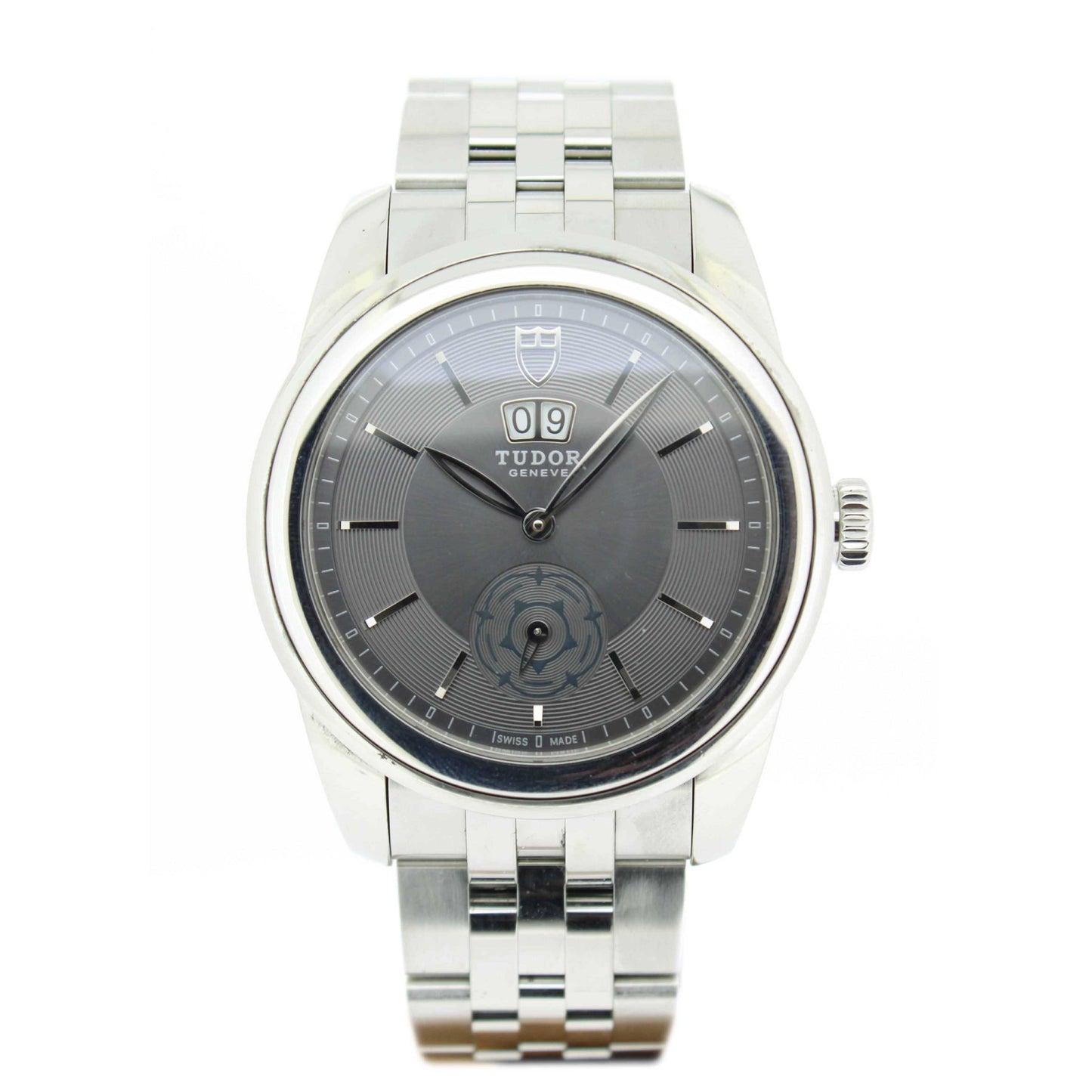 Men's Steel Glamour Double Date M57000
