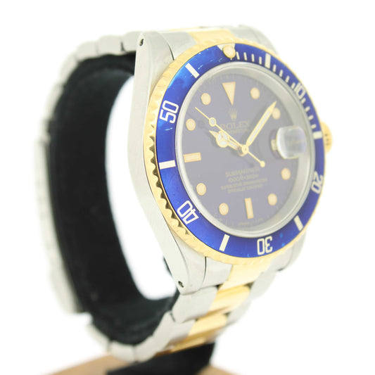 Men's Bi-Metal Submariner | Rare Purple Dial 16613