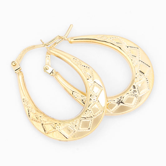 Yellow Gold Earrings