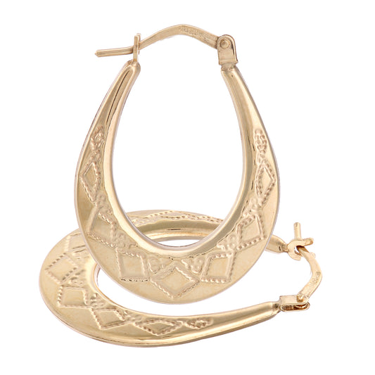 Yellow Gold Earrings
