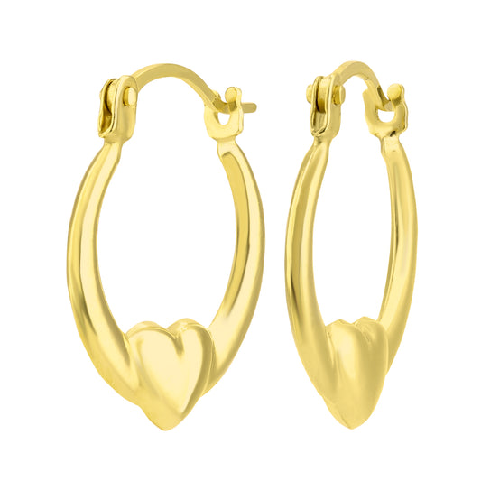 Yellow Gold Earrings