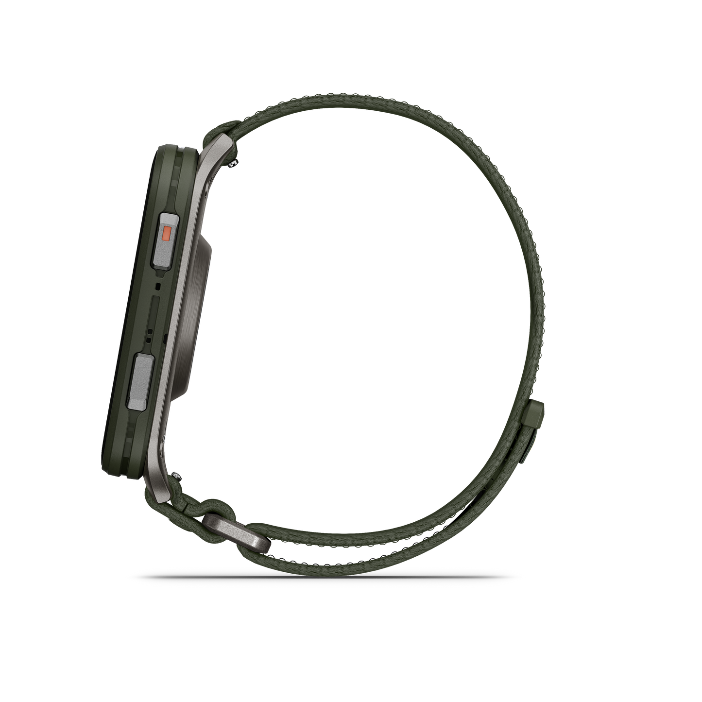 Garmin Venu X1 Moss with Titanium Caseback and Moss ComfortFit Nylon Band