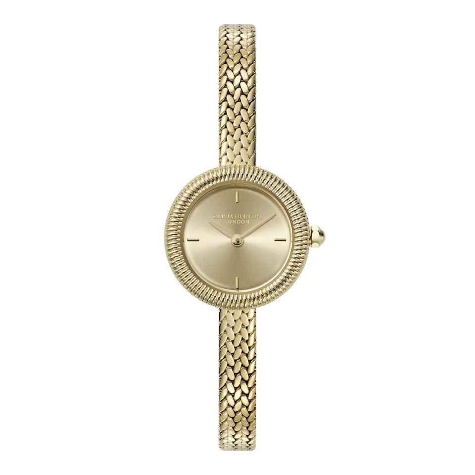 Classic Finery Gold Mesh 20mm Ladies Watch