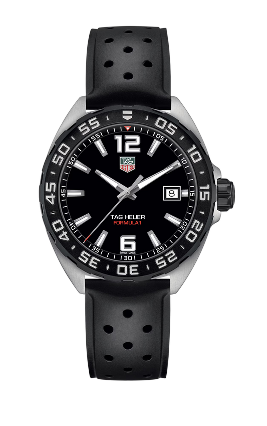 Formula 1 Quartz Rubber Strap Gents Watch