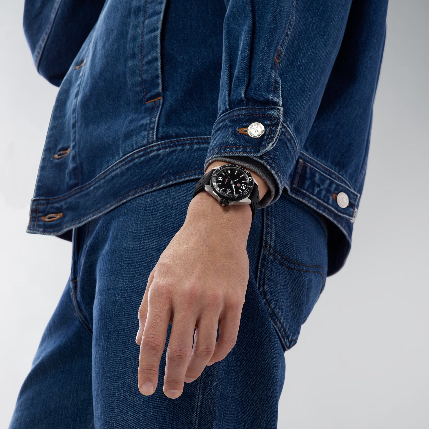 Formula 1 Quartz Rubber Strap Gents Watch