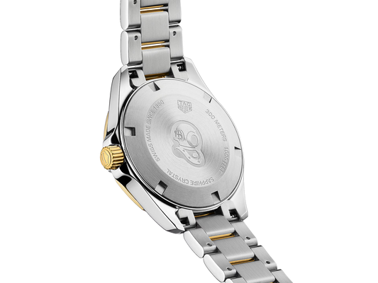 Aquaracer Stainless Steel and Gold Plated Ladies