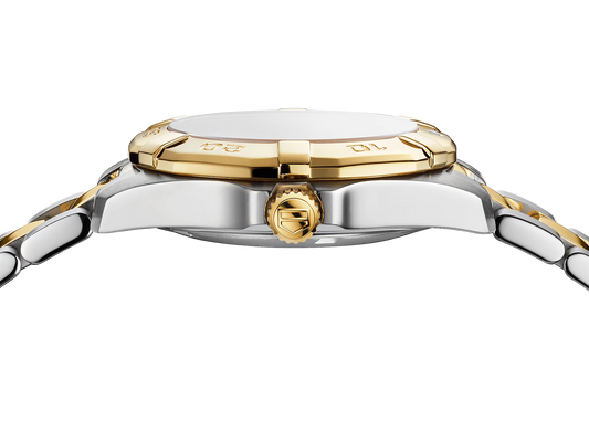 Aquaracer Stainless Steel and Gold Plated Ladies