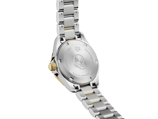 Aquaracer Gold Plated and Stainless Steel Ladies Watch