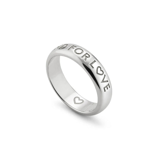 Silver Blind For Long GUCCI Ring 5mm