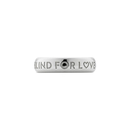 Silver Blind For Long GUCCI Ring 5mm
