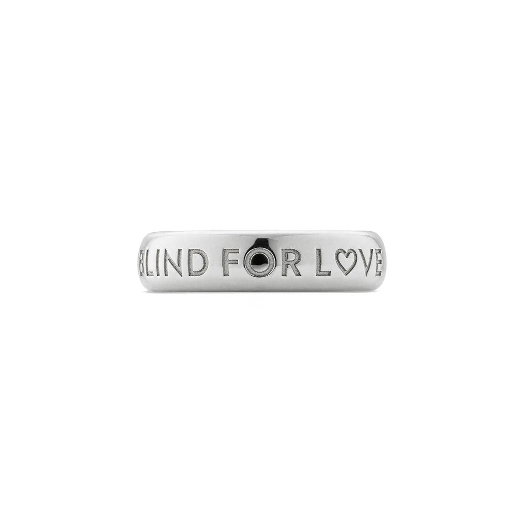 Silver Blind For Long GUCCI Ring 5mm