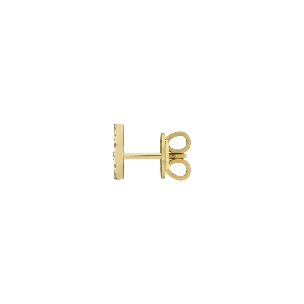 18ct Yellow Gold GUCCI Stud Earrings