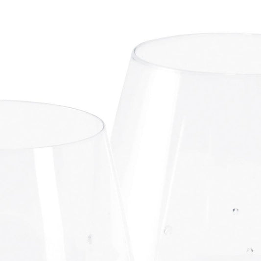 Swarovski water glass set of 2