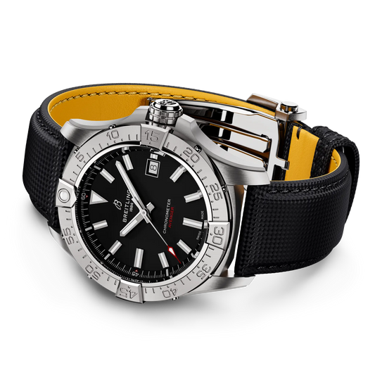 AVENGER AUTOMATIC 42 | 42mm Steel Case Leather Strap