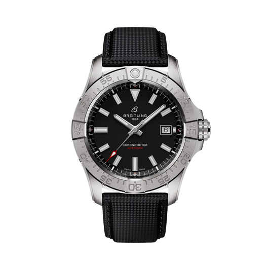 AVENGER AUTOMATIC 42 | 42mm Steel Case Leather Strap