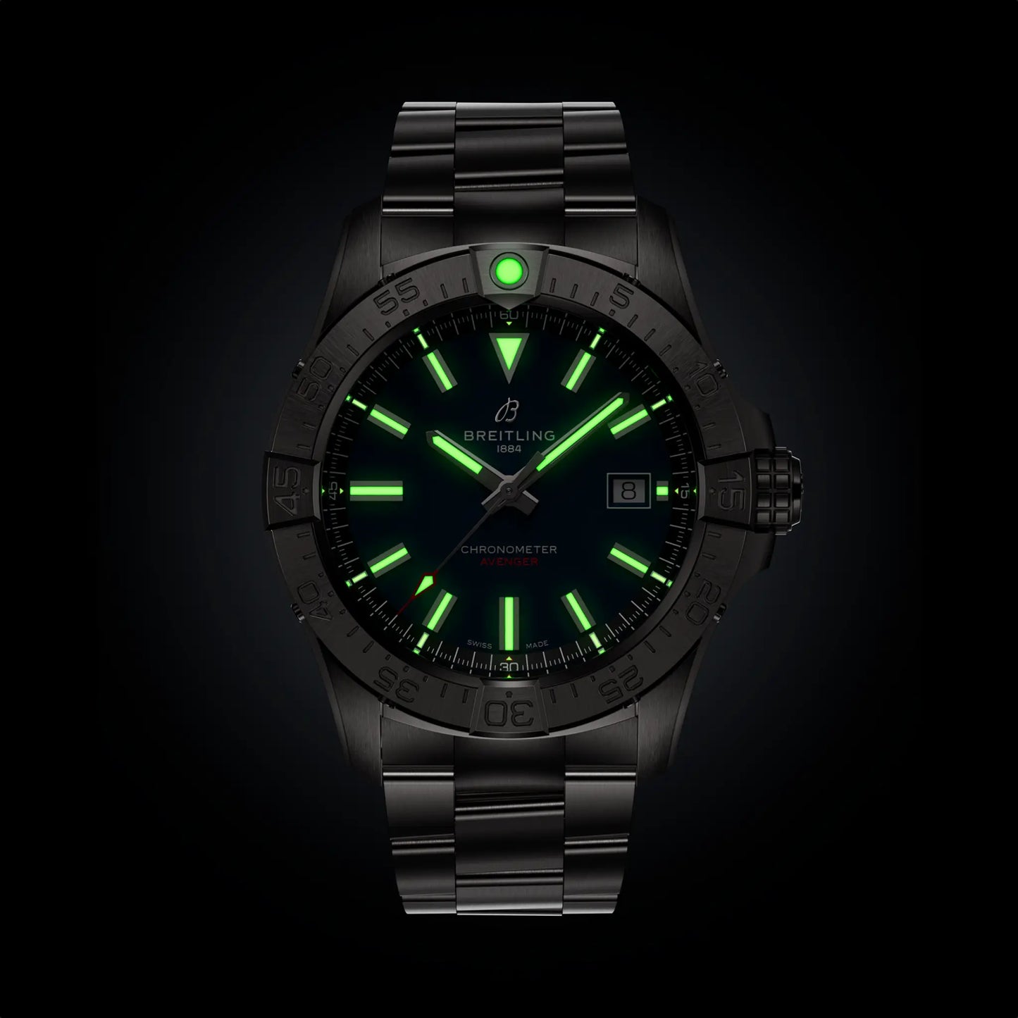 AVENGER AUTOMATIC 42 | 42mm Steel Case Blue Dial