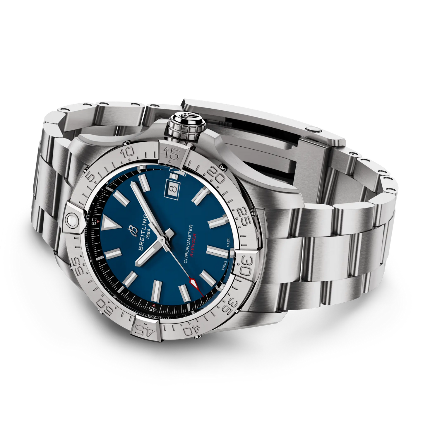 AVENGER AUTOMATIC 42 | 42mm Steel Case Blue Dial