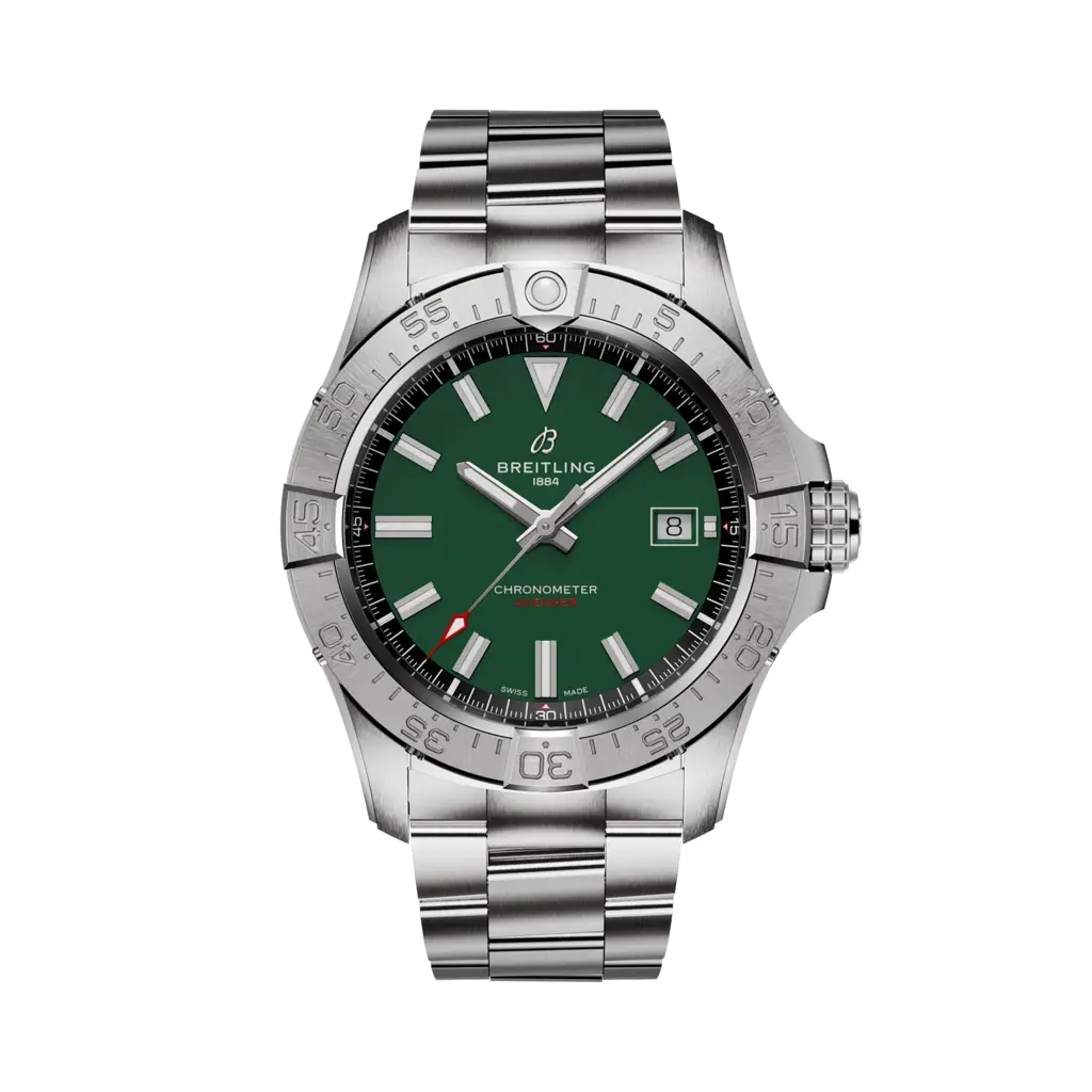 AVENGER AUTOMATIC 42 | 42mm Steel Case Green Dial