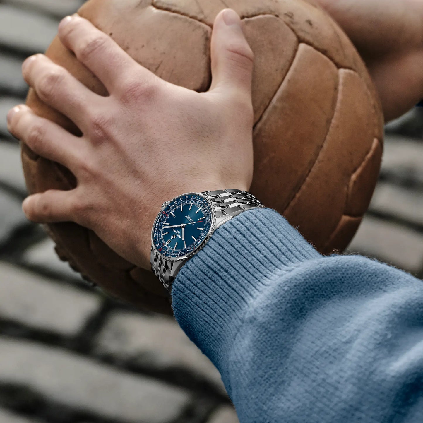 NAVITIMER AUTOMATIC 41 | 41mm Steel Case Blue Dial