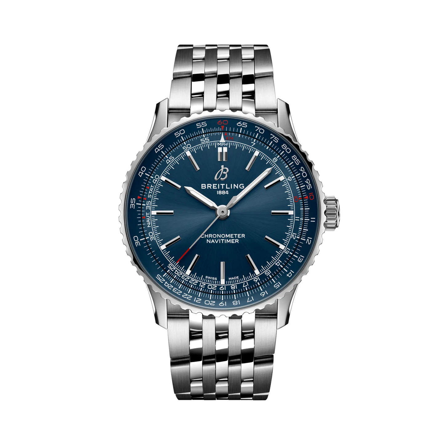 NAVITIMER AUTOMATIC 41 | 41mm Steel Case Blue Dial