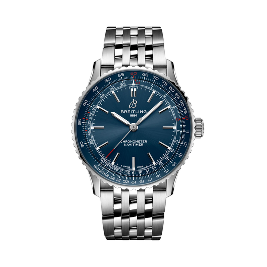 NAVITIMER AUTOMATIC 41 | 41mm Steel Case Blue Dial