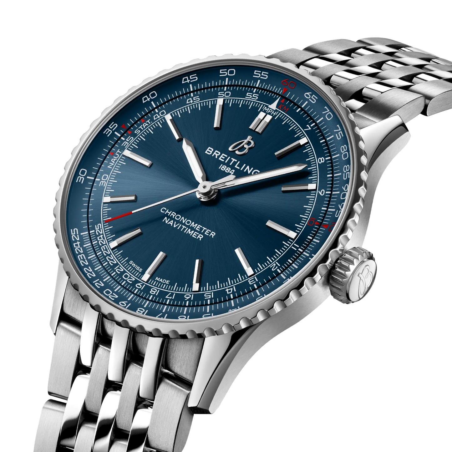 NAVITIMER AUTOMATIC 41 | 41mm Steel Case Blue Dial