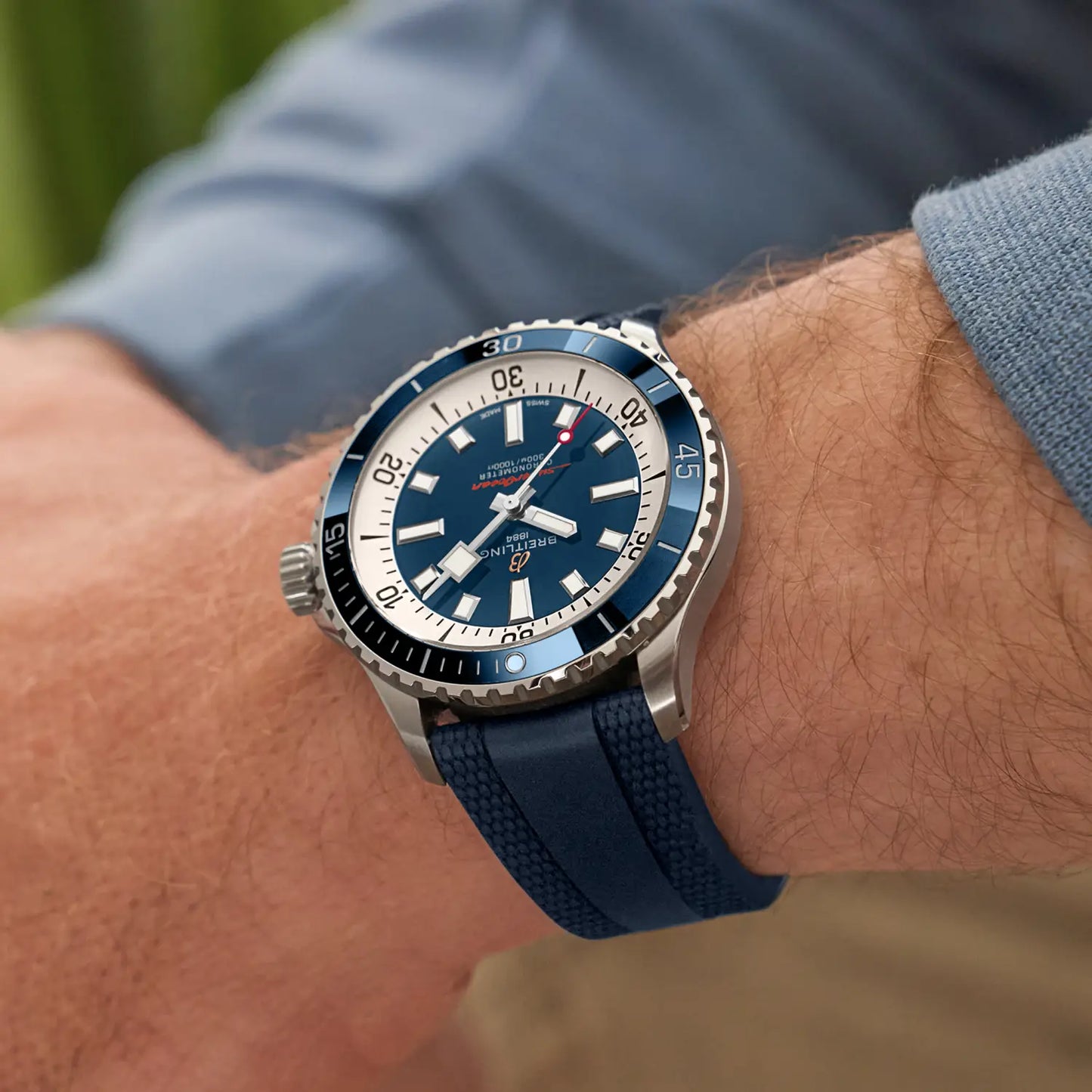 SUPEROCEAN AUTOMATIC 42 | 42mm Steel Case Blue Dial