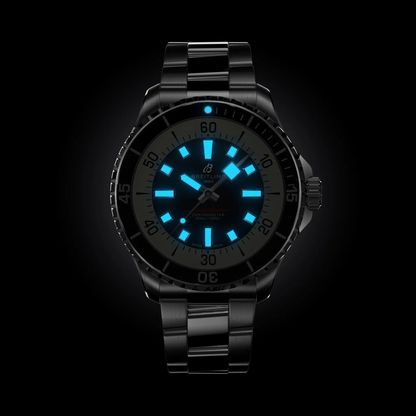 SUPEROCEAN AUTOMATIC 44 | 44mm Steel Case Blue Dial