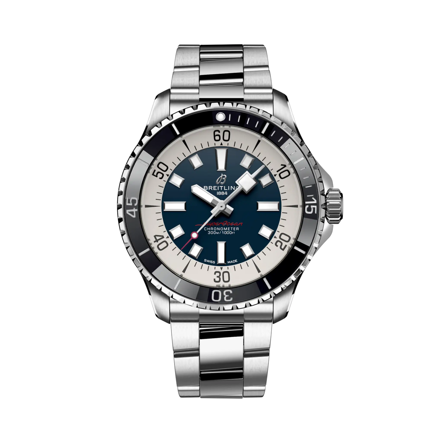 SUPEROCEAN AUTOMATIC 44 | 44mm Steel Case Blue Dial
