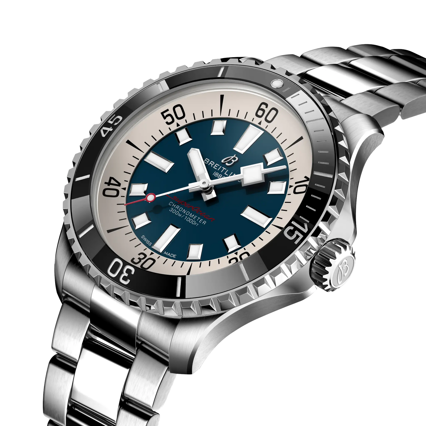 SUPEROCEAN AUTOMATIC 44 | 44mm Steel Case Blue Dial