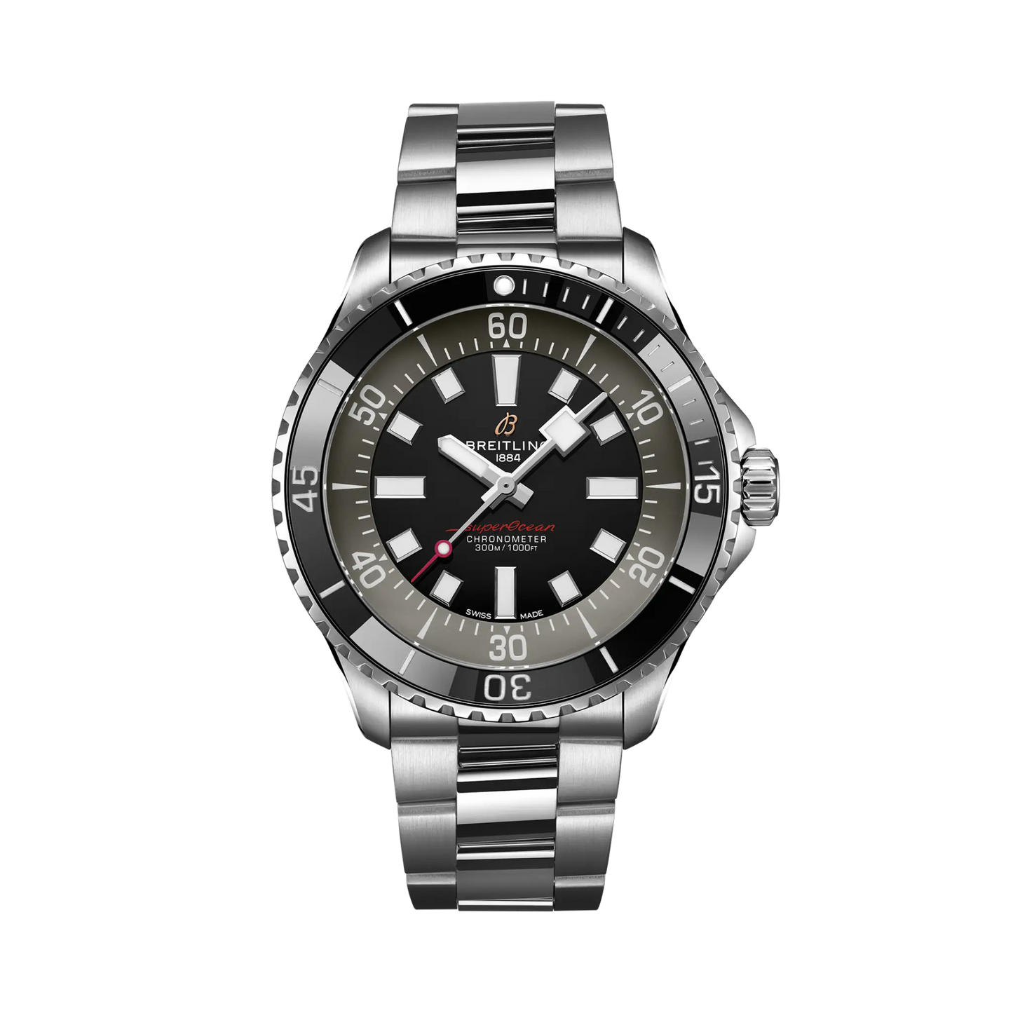SUPEROCEAN III 44 LIMITED EDITION | 44mm Steel Case Black Dial