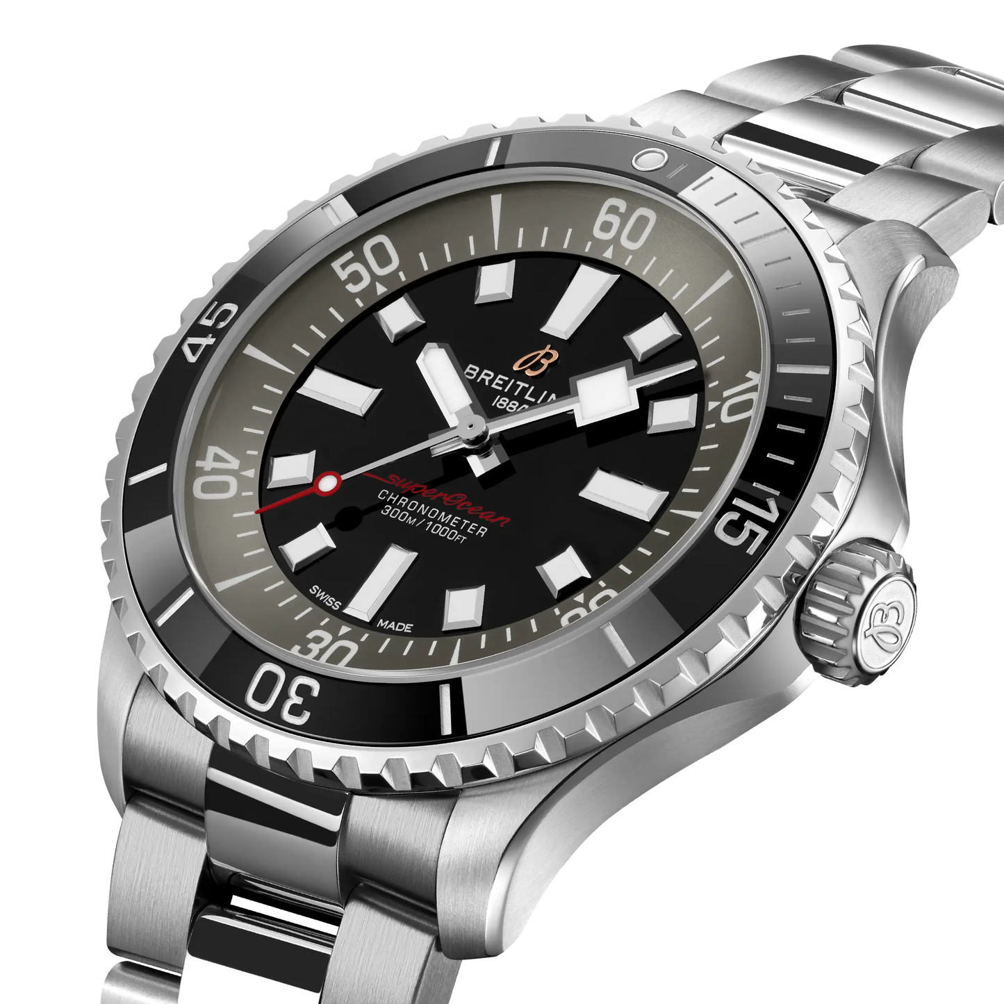 SUPEROCEAN III 44 LIMITED EDITION | 44mm Steel Case Black Dial