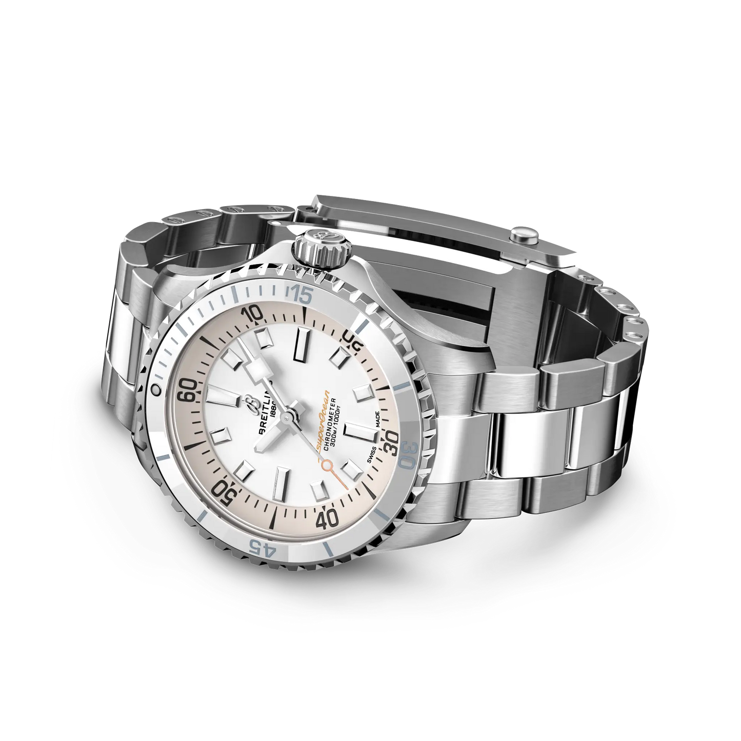 SUPEROCEAN AUTOMATIC 36 | 36mm Steel Case White Dial