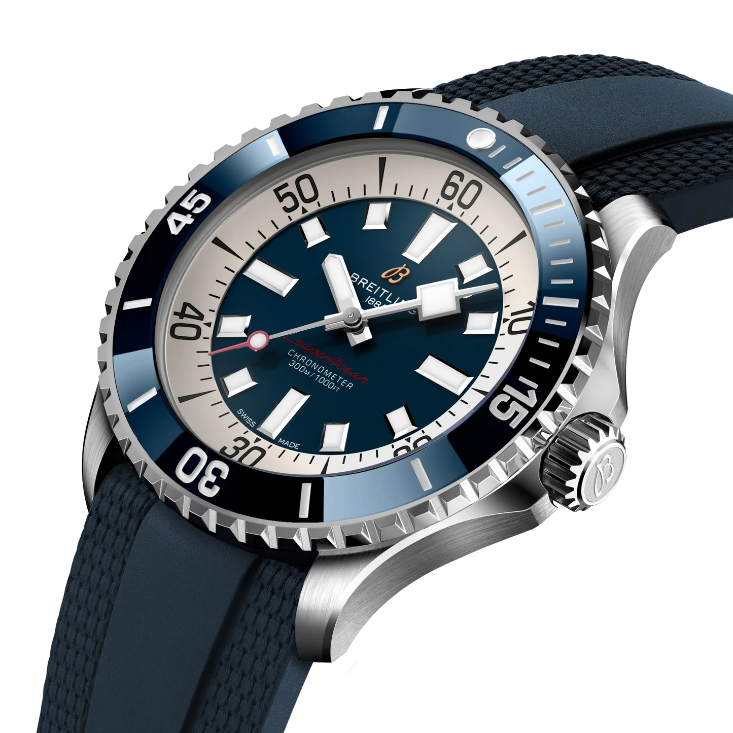 SUPEROCEAN AUTOMATIC 46 | 46mm Steel Case Blue Dial