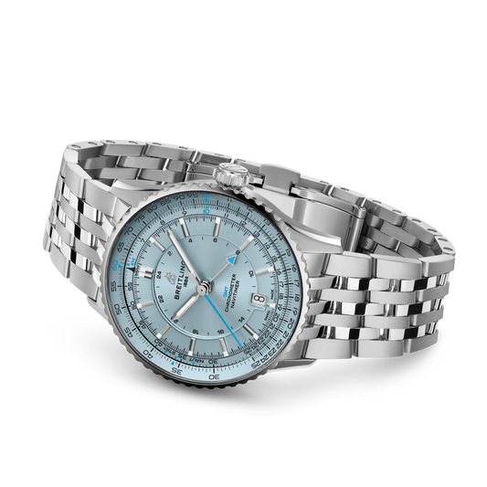 Navitimer Automatic GMT 41 | 41mm Steel Case Blue Dial