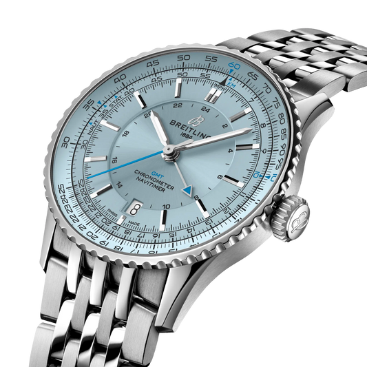 Navitimer Automatic GMT 41 | 41mm Steel Case Blue Dial