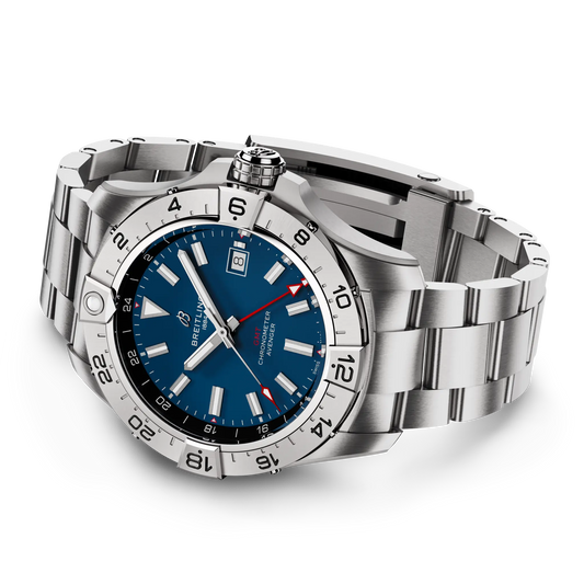 AVENGER AUTOMATIC GMT 44 | 44mm Steel Case Blue Dial