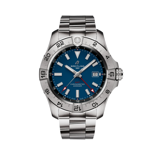 AVENGER AUTOMATIC GMT 44 | 44mm Steel Case Blue Dial